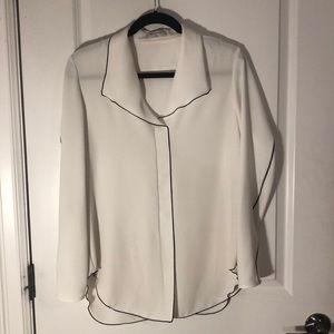 Babaton White Blouse